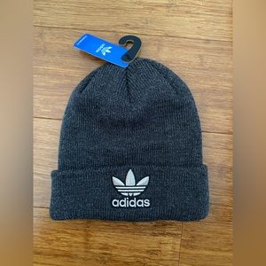 Adidas trefoil beanie